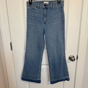 ASKK‎ NY Jeans Women’s Size 27 4 Anthropologie Ankle Loose Fit Denim Pleated